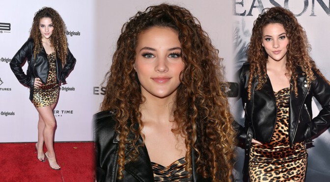 Sofie Dossi – Sexy Legs at “Justin Bieber: Seasons” Premiere in Los Angeles
