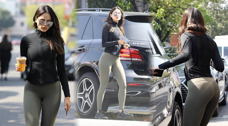 Eiza Gonzalez – Hot Ass in Tight Leggings Out in West Hollywood