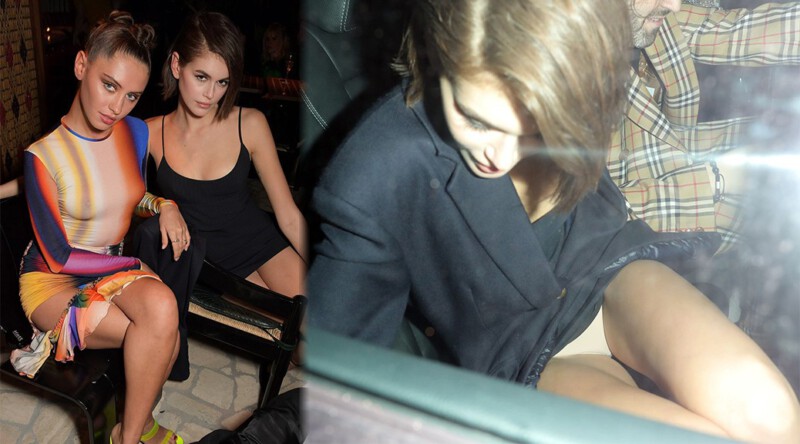 Kaia Gerber – Sexy Legs and Upskirt at Love Magazine Party in London