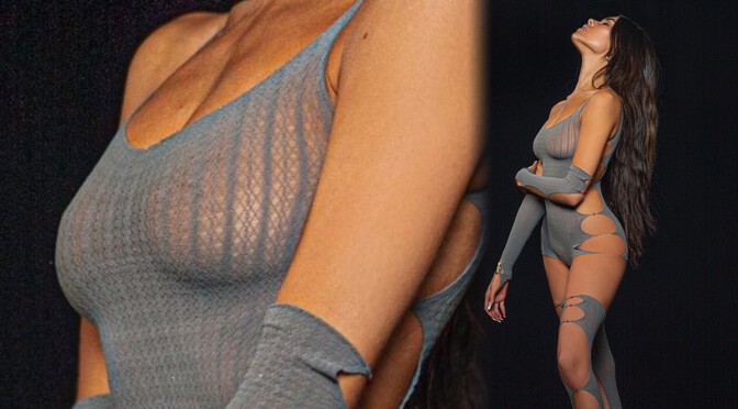 Madison Beer – Sexy Sheer Underwear at “Selfish” Music Video Set