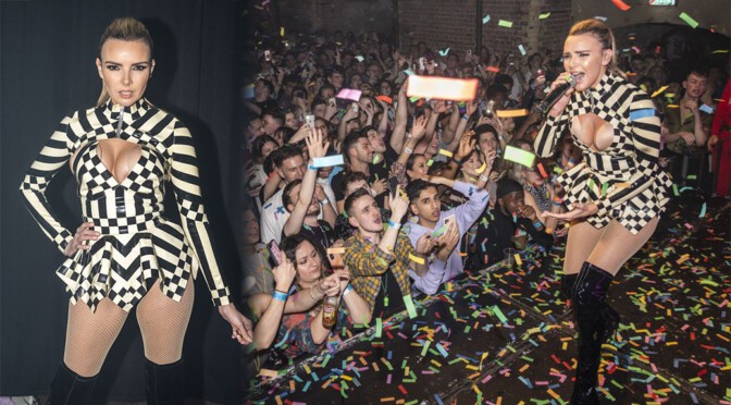 Nadine Coyle – Sexy Boobs in Big Cleavage at “All That I Know” Launch at G-A-Y Club in London