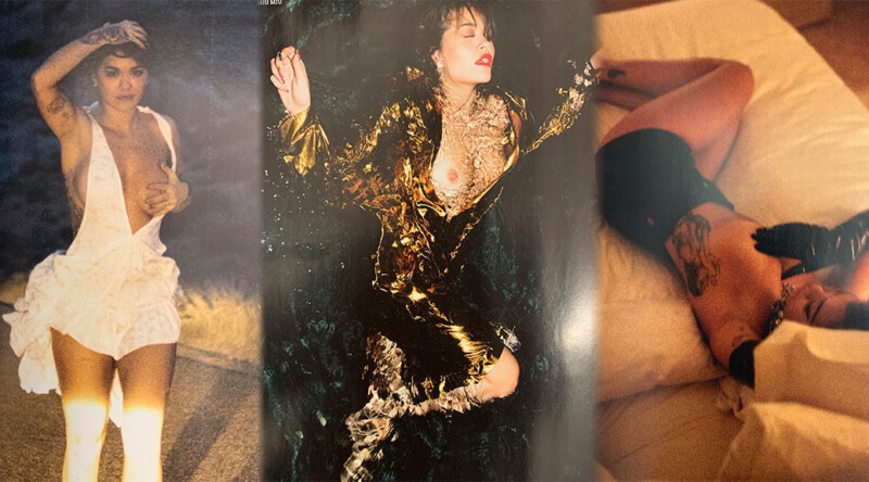 Rita Ora – Sexy Topless Boobs in LOVE Magazine Photoshoot (Issue 23 2020) (NSFW)