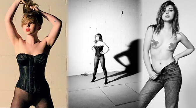 Sammi Hanratty – Sexy Topless Photoshoot by Tyler Shields (Censored)