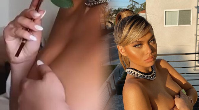 Sofia Jamora – Sexy Big Boobs in Braless Photoshoot