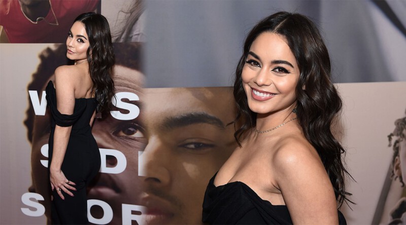 Vanessa Hudgens – Beautiful in Black Dress at “West Side Story” Opening Night on Broadway