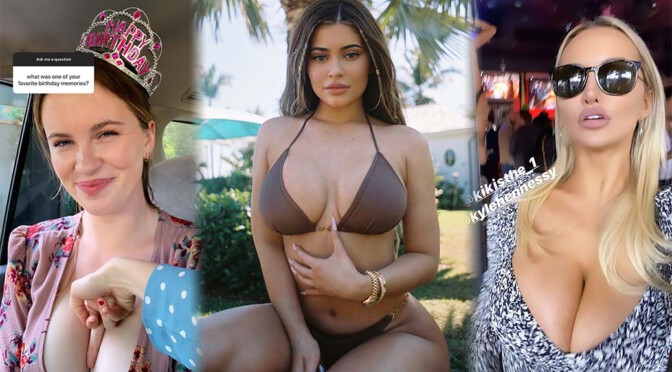 Kylie Jenner’s Huge Boobs in Bikini and Other Celebrities in a Weekly Instagram/Twitter Roundup