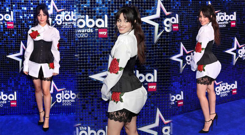 Camila Cabello – Beautiful Legs and Sexy Ass at The Global Awards 2020 in London