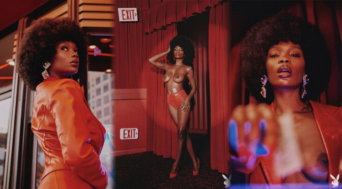 Chasity Samone – Sexy Boobs in Beautiful Topless Photoshoot (NSFW)