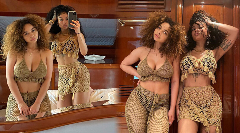 Crystal & India Westbrooks – Big Sexy Boobs in Sexy Instagram Photoshoot