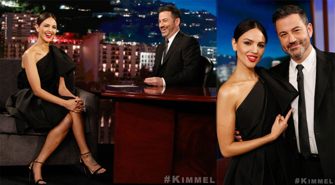 Eiza Gonzalez – Sexy Legs on “Jimmy Kimmel Live” in Hollywood