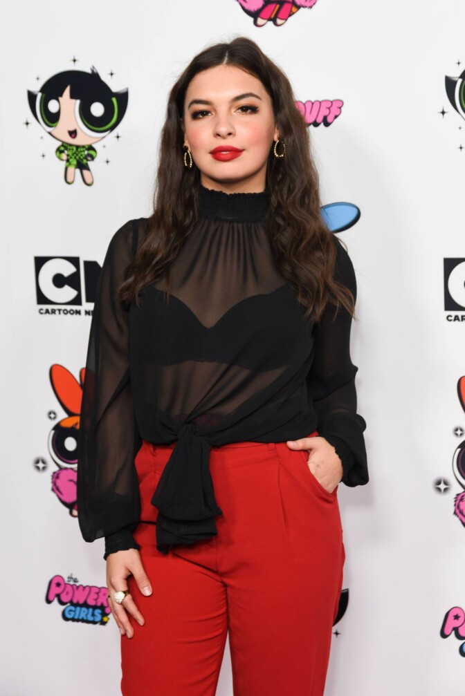 Isabella Gomez Beautiful In See Through Top
