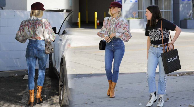 Julianne Hough – Sexy Ass in Tight Jeans Out in Los Angeles