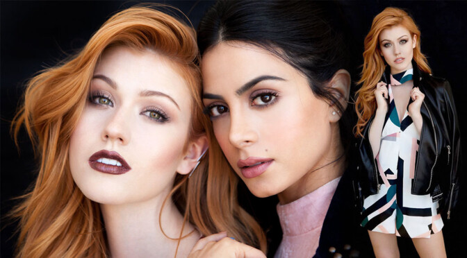 Katherine McNamara & Emeraude Toubia – Beautiful Photoshoot for Seventeen Mexico Magazine (October 2016)