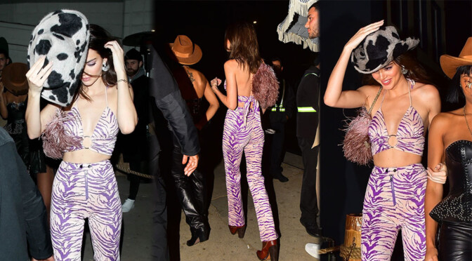 Kendall Jenner – Sexy Boobs and Ass at SHOREbar in Santa Monica