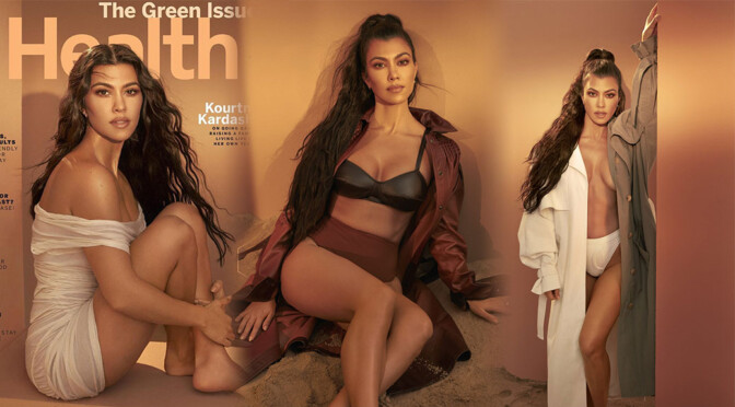 Kourtney Kardashian – Sexy Body in Health magazine Photoshoot (April 2020)