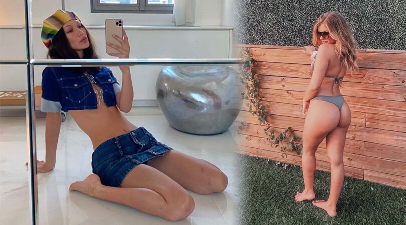 Bella Hadid’s Sexy Upskirt and Other Celebrities in a Weekly Instagram/Twitter Roundup
