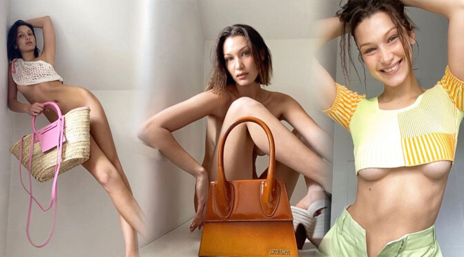 Bella Hadid – Sexy Naked Photoshoot for Jacquemus S/S 2020 by Pierre-Ange Carlotti
