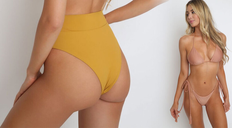 Celeste Bright – Hot Ass and Boobs in Bikini for Ishine365 Swimwear Photoshoot