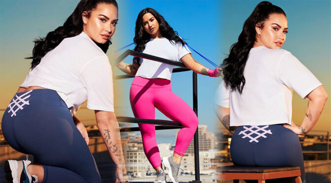 Demi Lovato – Fabolous Photoshoot for Fabletics line Spring/Summer 2020