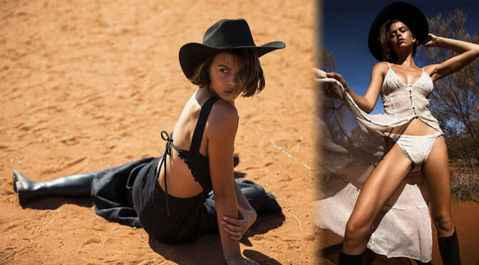 Georgia Fowler – Sexy Nipples in Sensual Photoshoot for SIR the Label A/W 2020 Campaign