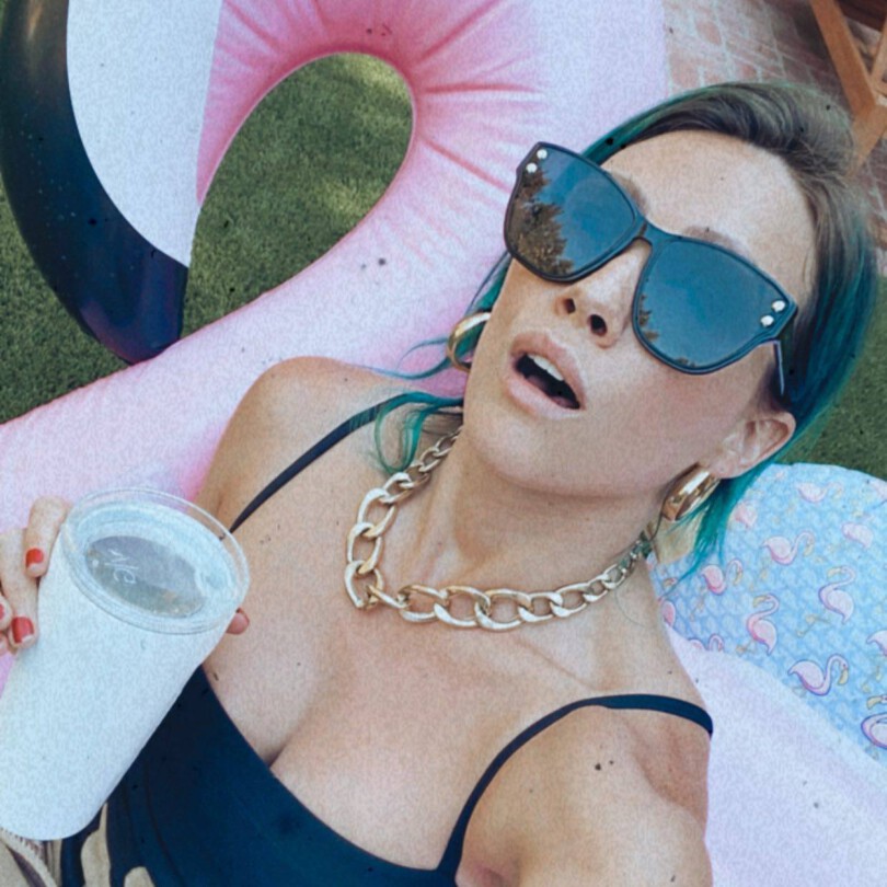 Hilary Duff Sexy Little Cleavage