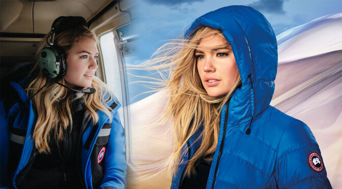 Kate Upton – Beautiful in Photoshoot for Canada Goose Spring 2020 Campaign