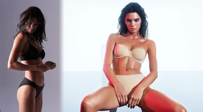 Kendall Jenner – Beautiful Body in Sexy Underwear for Calvin Klein’s “Deal With It” campaign 2020