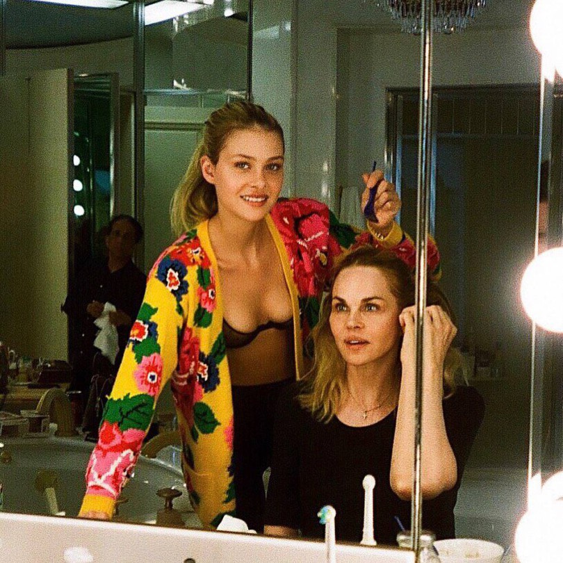 Nicole Peltz Sexy Boobs In Black Br