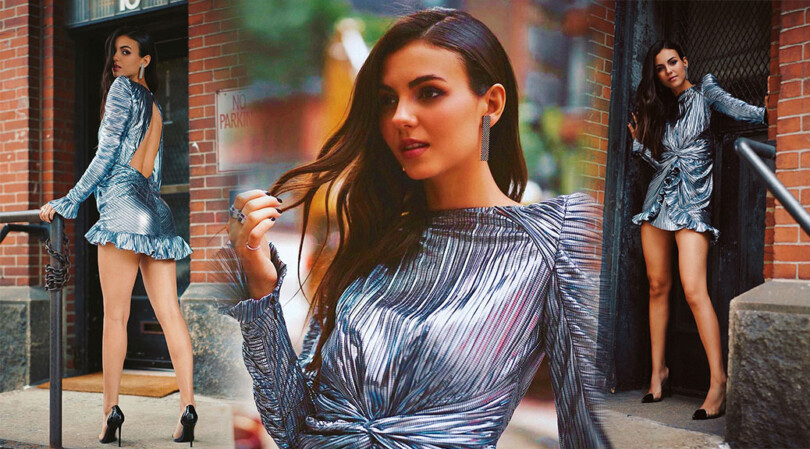 Victoria Justice – Sexy Long Legs in Taylor Kahan Photoshoot in New York