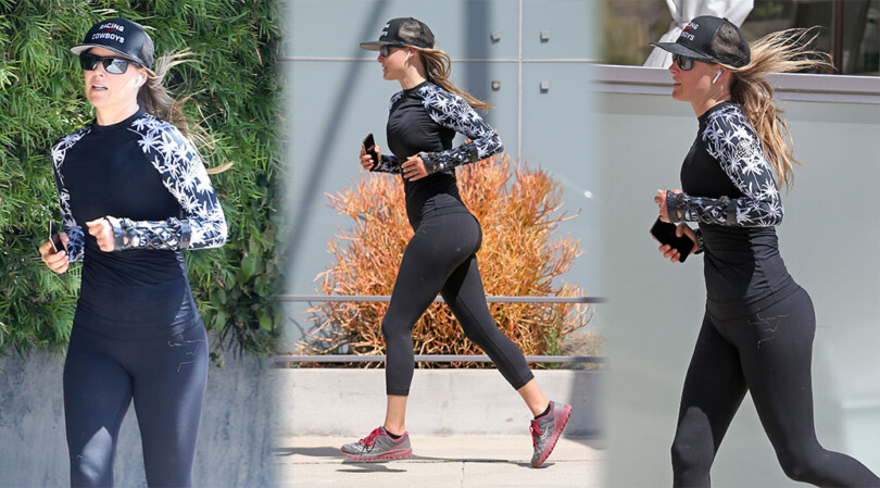 Ali Larter – Sexy Ass in Leggings in Pacific Palisades