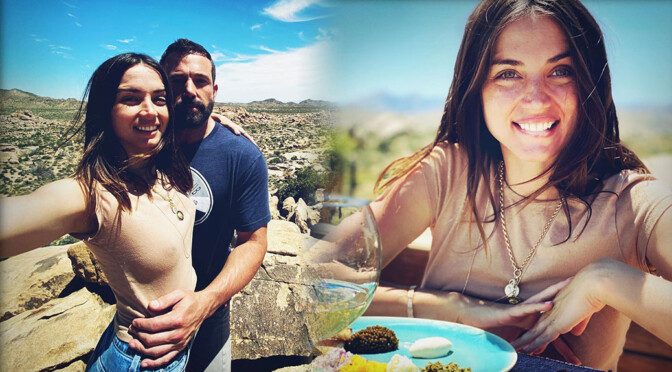 Ana de Armas – Sexy Braless Nipples in Birthday Photoshoot