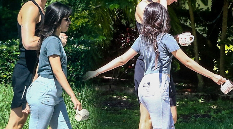 Camila Cabello – Sexy Ass in Sweatpants Out in Coral Gables