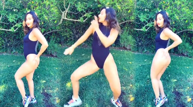 Francia Raisa Dancing in a Bodysuit and Other Sexy Links!
