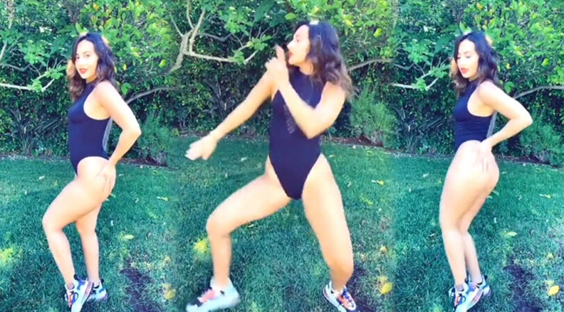 Francia Raisa Dancing in a Bodysuit and Other Sexy Links!