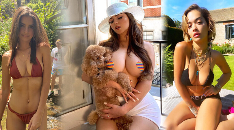 Demi Rose Mawby’s Topless Boobs and Other Celebrities in a Weekly Instagram/Twitter Roundup