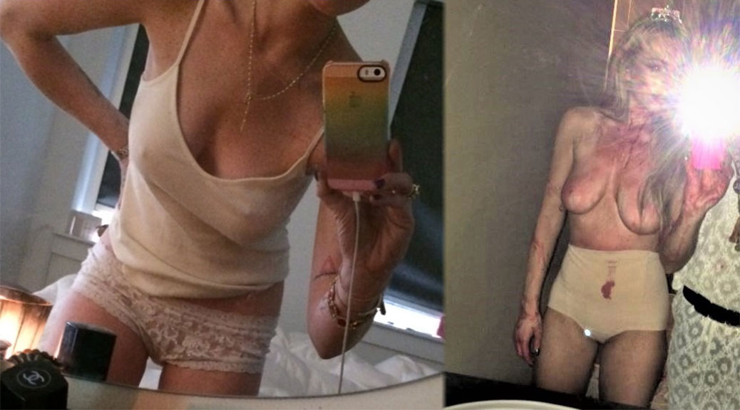 Lindsay Lohan Topless Leaks.