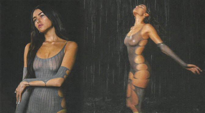 Madison Beer – Sexy Boobs in  Wet See-Through Outfit