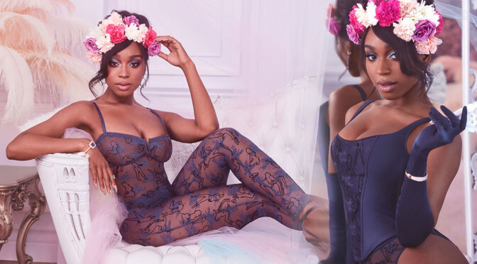 Normani – Sexy Boobs in Savage X Fenty Lingerie Photoshoot (April 2020)