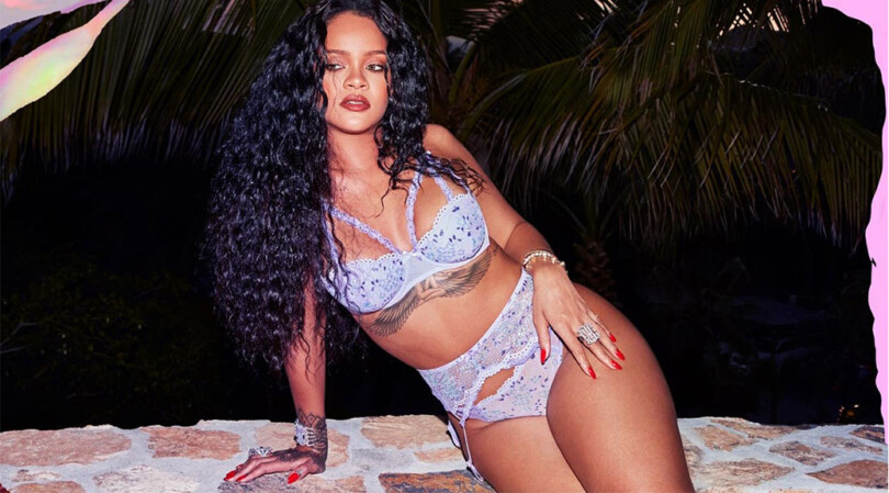 Rihanna – Beautiful Boobs and Ass in Savage X Fenty Lingerie Summer Campaign (May 2020)