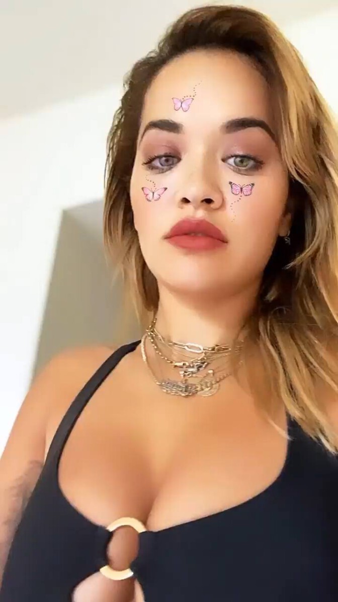 Rita Ora Hot Boobs