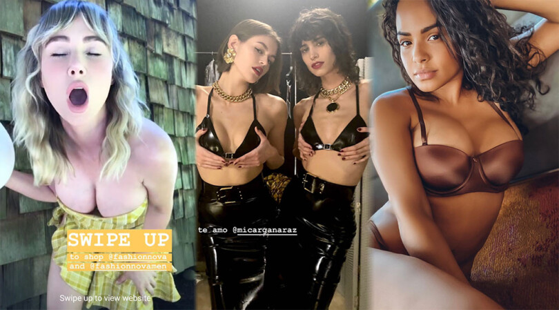 Kaia Gerber’s Sexy Little Boobs and Other Celebrities in a Weekly Instagram/Twitter Roundup