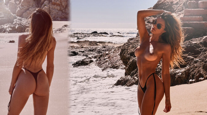 Cherokee Luker – Sexy Boobs in Beautiful Topless Photoshoot by Josh Ryan (NSFW)