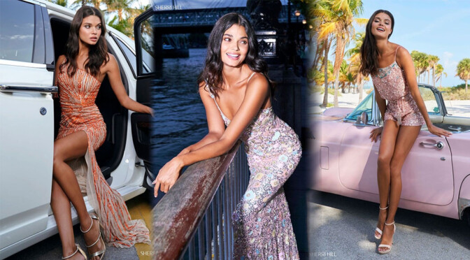 Daniela Braga – Sexy Body in Beautiful Photoshoot for Sherri Hill Campaign