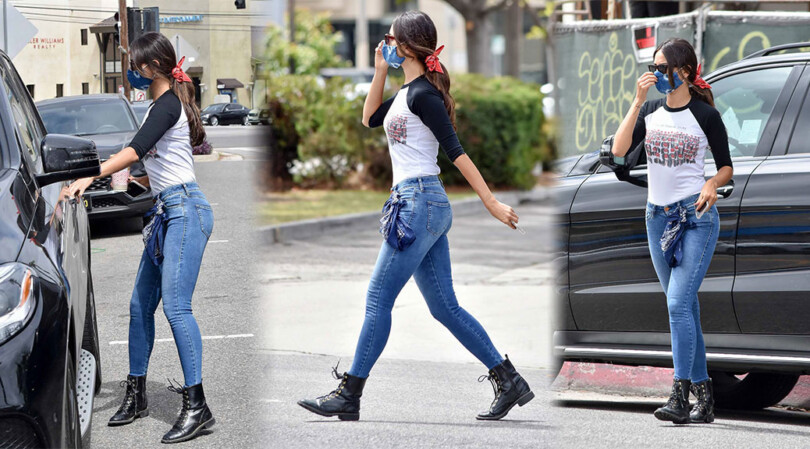 Eiza Gonzalez – Sexy in Tight Jeans Out in Los Angeles