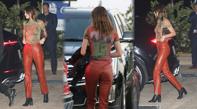 Kendall Jenner – Sexy Ass at Nobu in Malibu