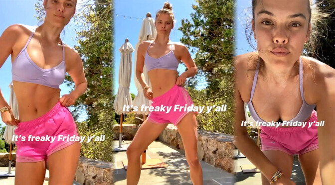Nina Agdal – Hot Toned Body in Sexy Dance Video