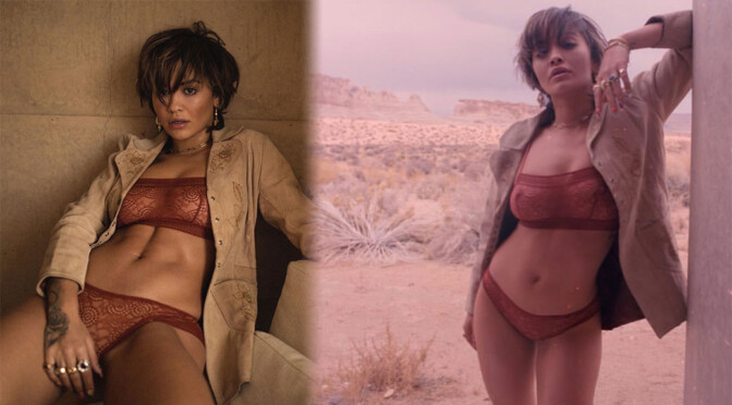 Rita Ora – Sexy Boobs in See-Through Bra in Outtakes from LOVE Magazine Topless Photoshoot (Issue 23 2020) (NSFW)