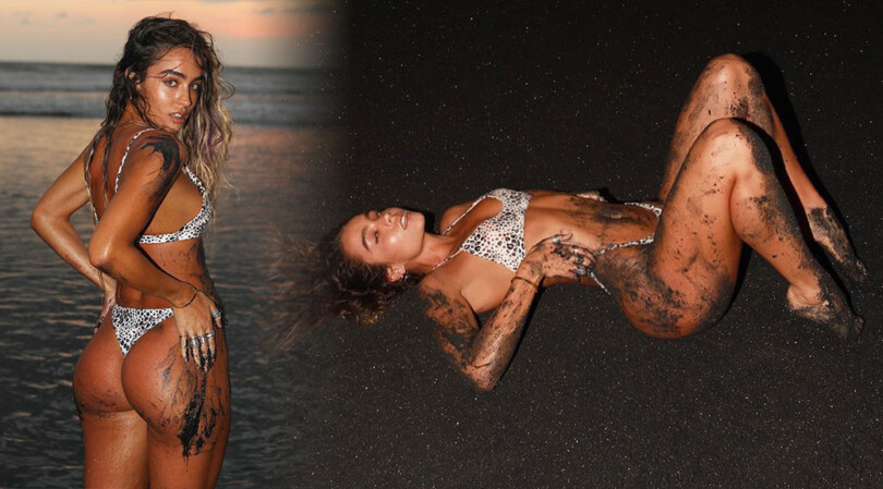 Sommer Ray – Hot Ass in Thong Bikini in Beautiful Sunset Photoshoot