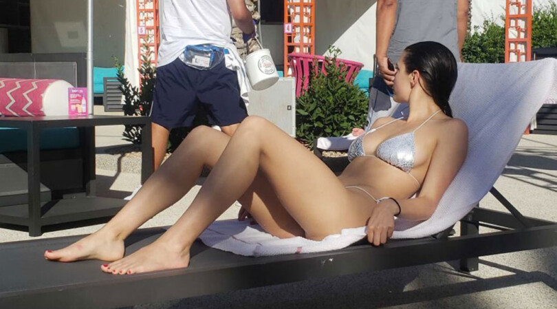 Tao Wickrath – Hot Body in a Bikini At Pool Party at Flamingo Go Pool in Las Vegas