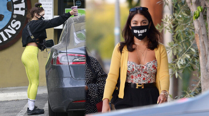 Vanessa Hudgens – Sexy Boobs and Ass at Farfalla in Los Angeles